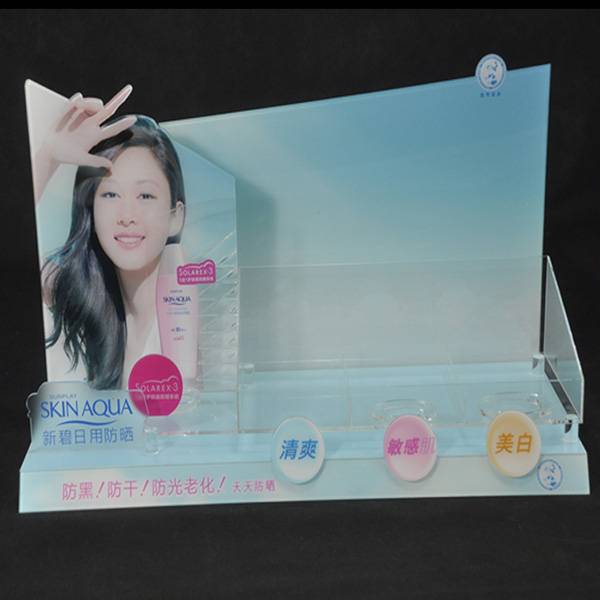 Skin Care Acrylic Cosmetics Display