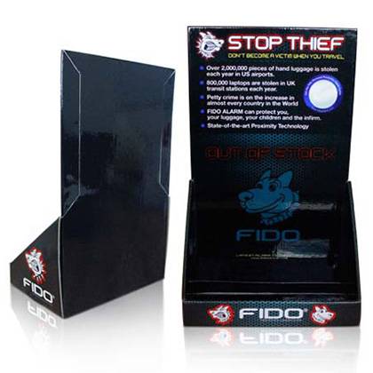Advertising Cardboard Paper Counter Display PDQ Display