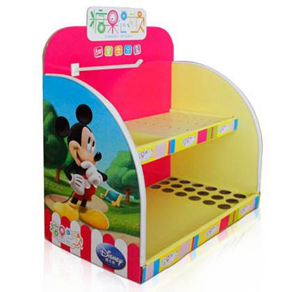 Promotion Advertising Cardboard Counter Display Stand