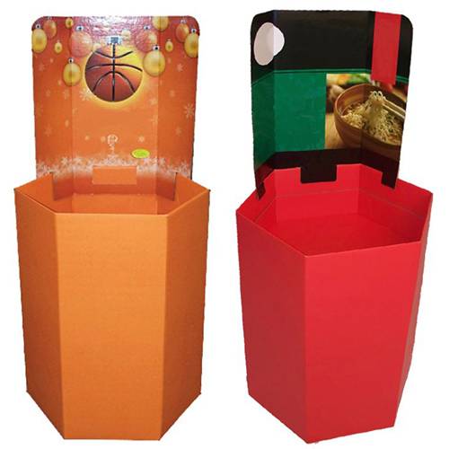 Grocery Corrugated Cardboard Dump Bins