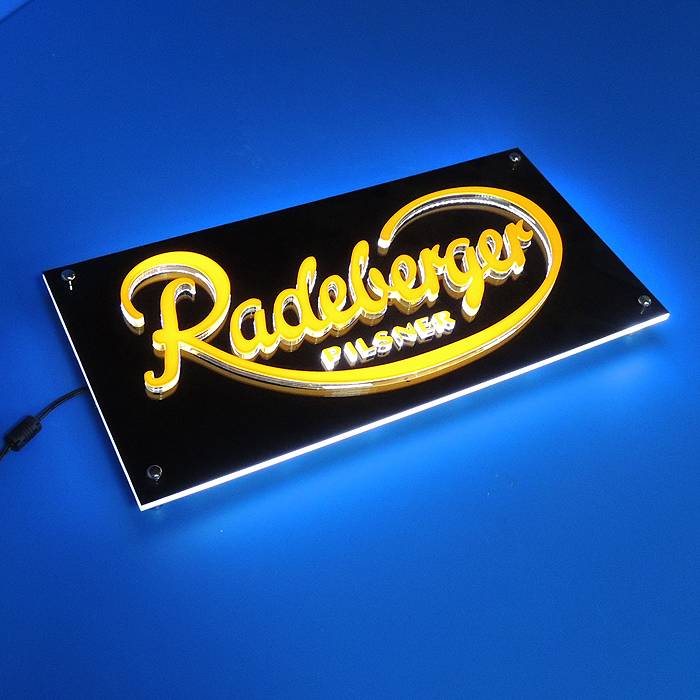 Edge Lit Acrylic Signs