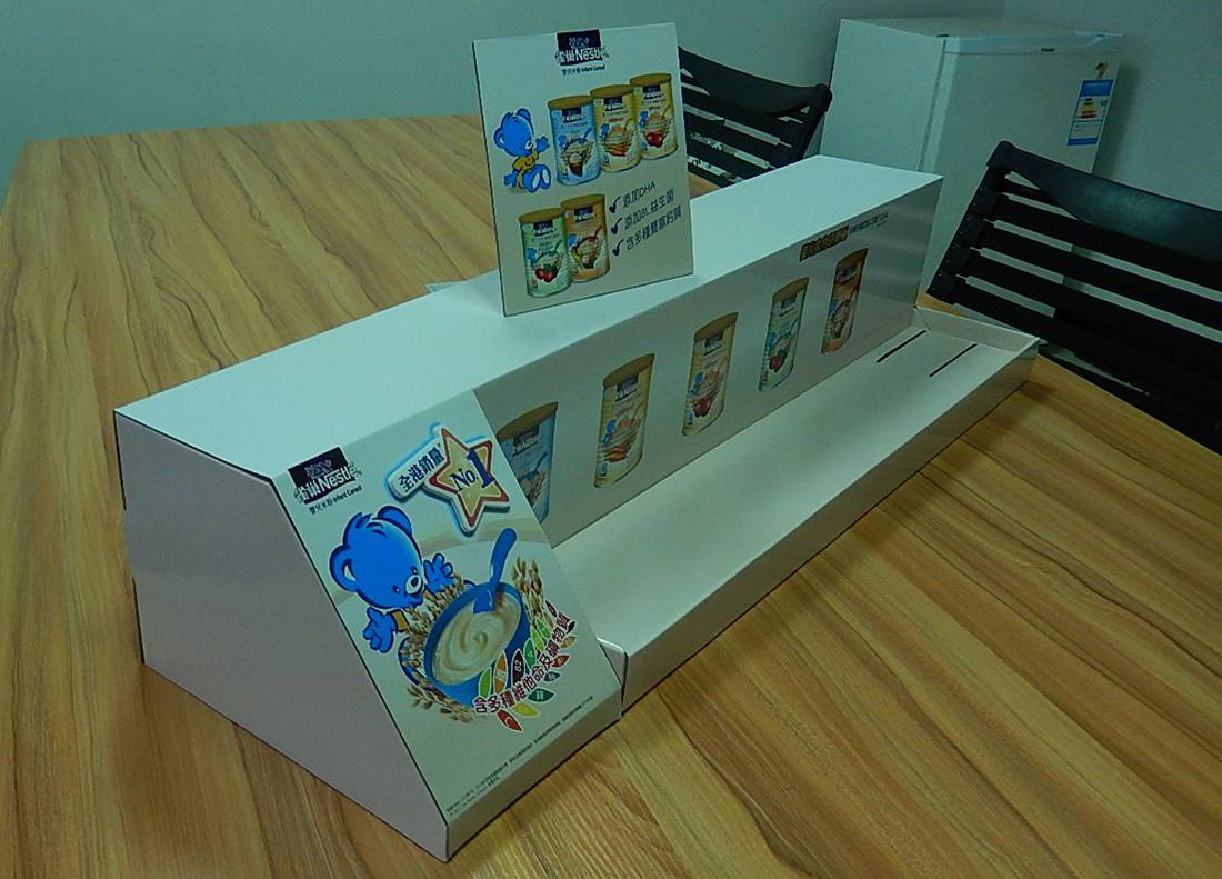 Nestlé Milk Powder POS Retail Display Stand