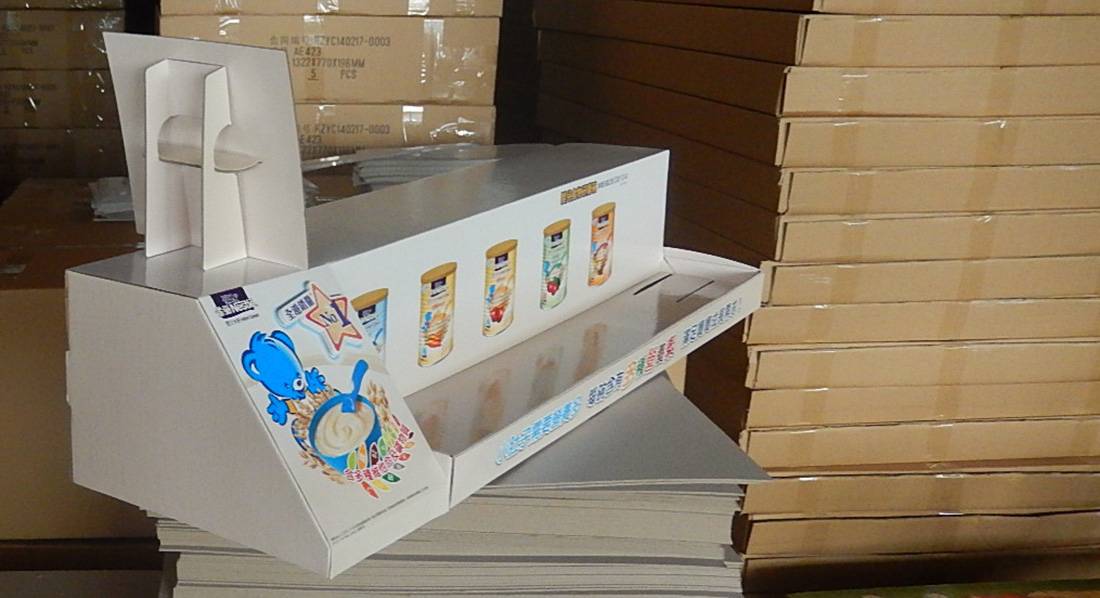 Nestlé Milk Powder POS Retail Display Stand