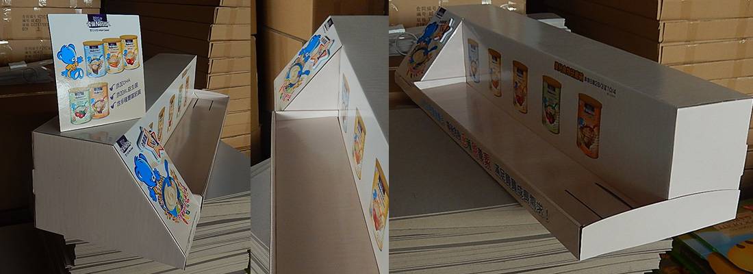 Nestlé Milk Powder POS Retail Display Stand