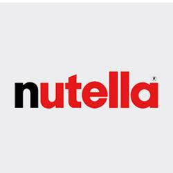 Nutella Nutrition POS Retail Cardboard Floor Display Stand