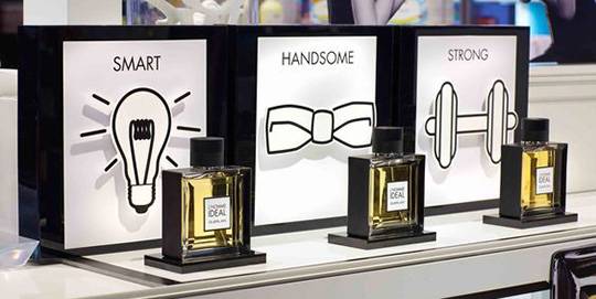 POP Acrylic Perfume Display Stand