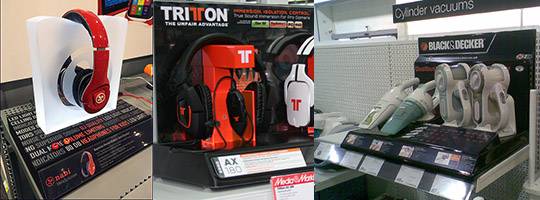 POS Retail Headphone Display Stand Solutions