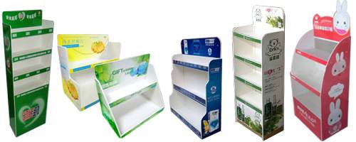 PVC Board Table Top Display Rack