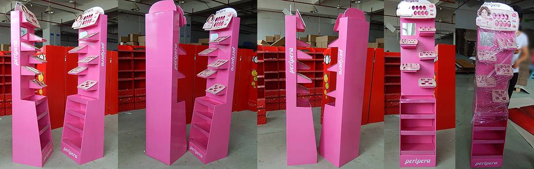 PeriPera Lip Tint Retail Floor Display Stand