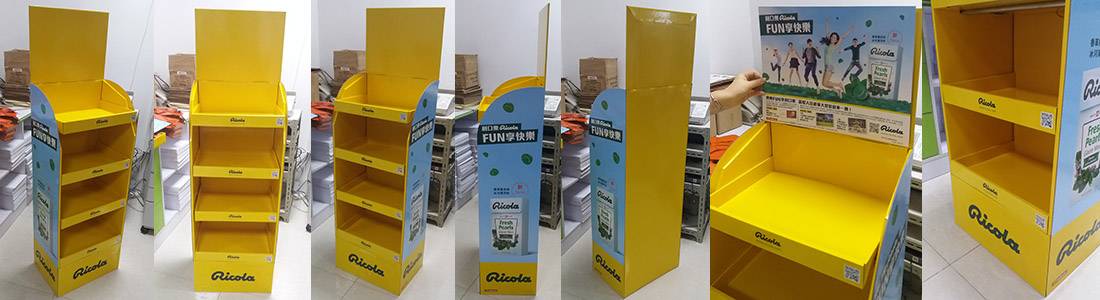 Ricola Point of Sale Retail Display Solutions