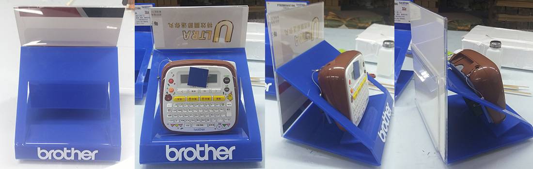 Brother Label Maker POS Counter Retail Display Solutions