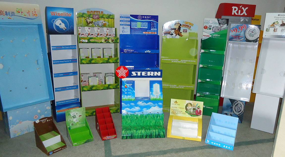 corrugated Displays for promoting your product