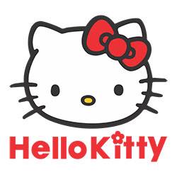 Hello Kitty Cosmetic POS Retail Floor Display Stand