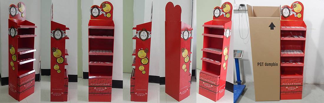 Palgantong Cosmetics POS Retail Product Display Stand