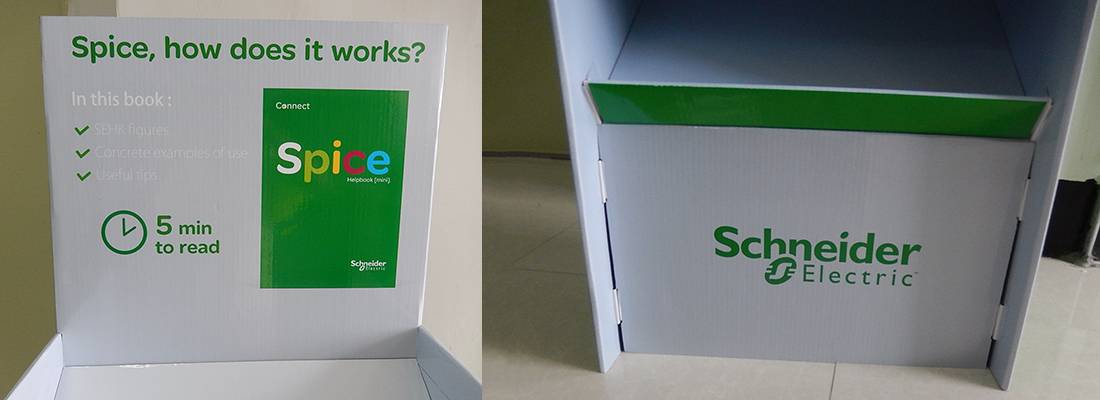 Schneider Electric POS Retail Display Fixtures