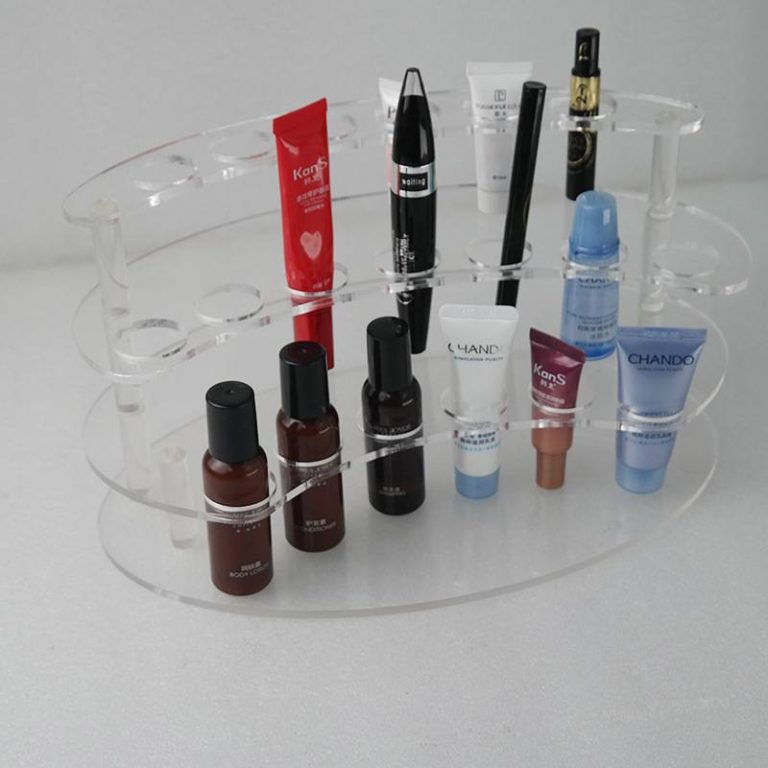 19 Sockets Clear Acrylic Test Tube Rack for 10ML Test Tubes