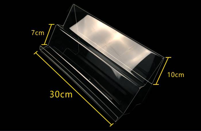 Clear Acrylic Long Shelf Mobile Cell Phone Holder Display Stand Cell Phone Holder