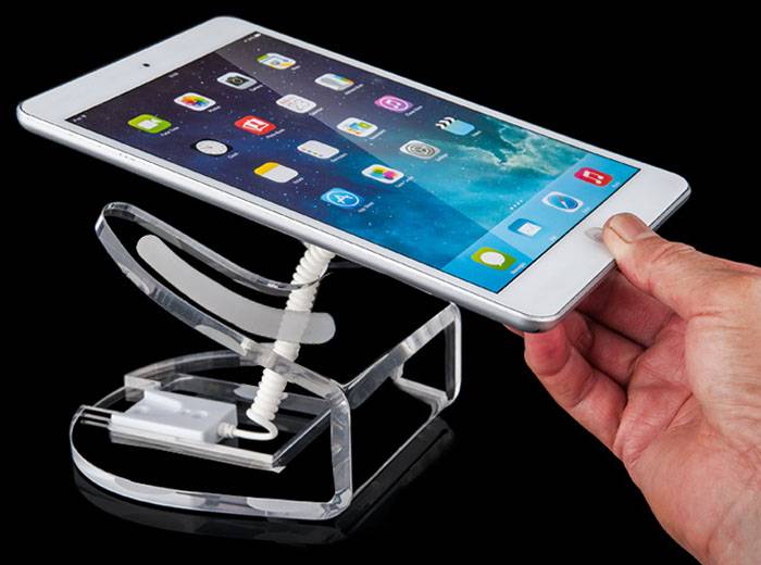 Clear Acrylic Tablet Display Holder for Cell Phone