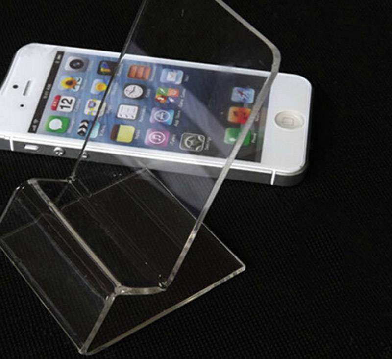 Mobile Cell Phone Clear Acrylic Display Stand Mount Holder