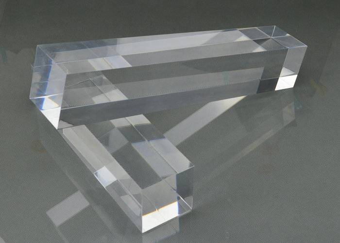 Acrylic Perspex Display Solid Block Polished Edges for Jewellery Counter Display 