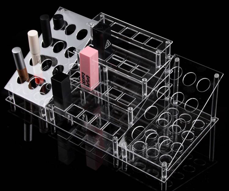 Tabletop Clear Large Cosmetic Organizer