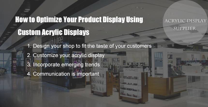 acrylic display supplier