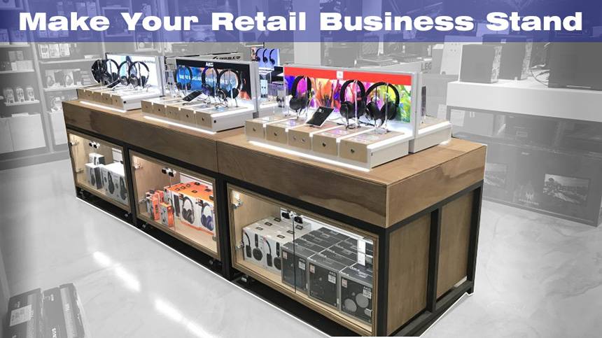 Retail Business Stand