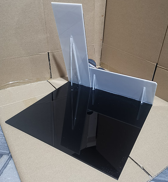 Tefal kitchen appliances acrylic display stand