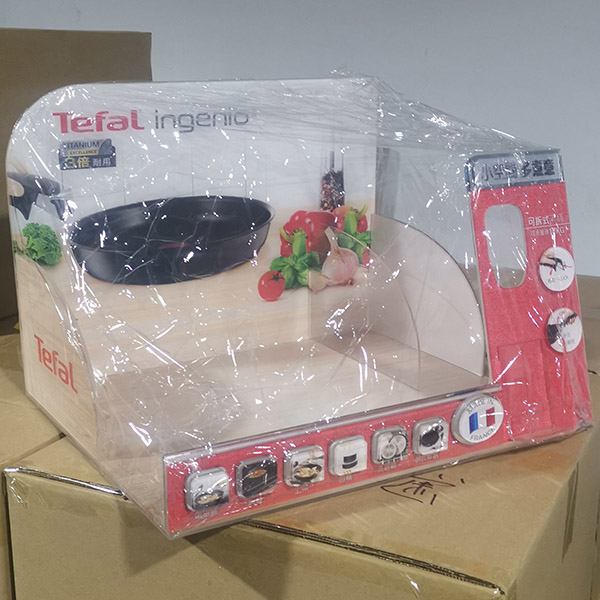 Tefal kitchen appliances acrylic display stand
