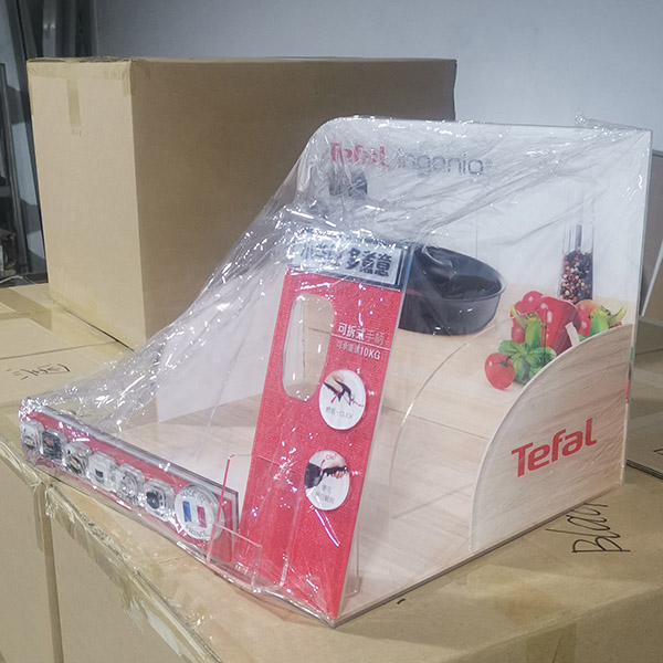 Tefal kitchen appliances acrylic display stand