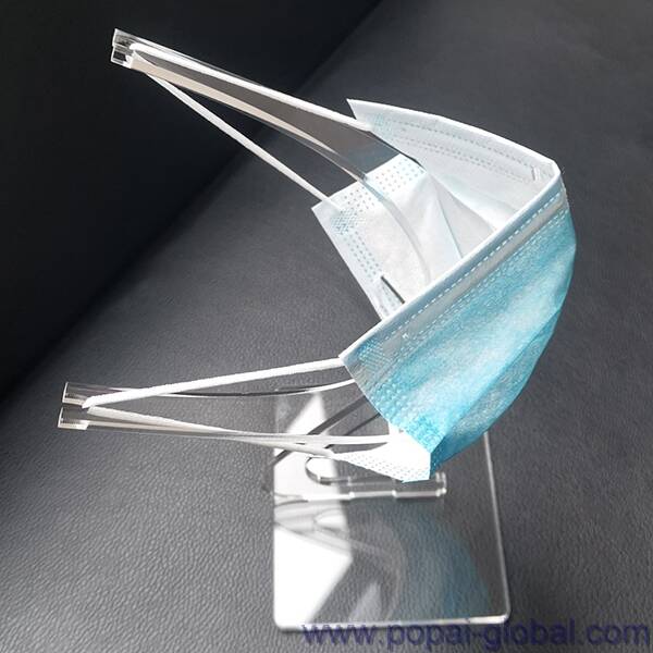 face mask holder stand