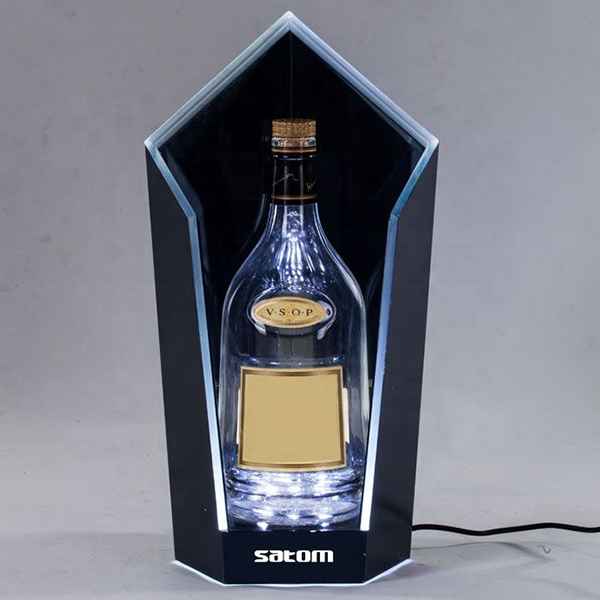 Vodka Bottle Display Rack