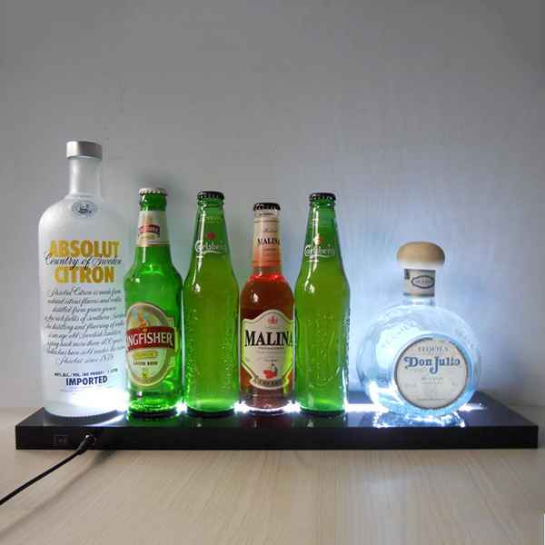 Acrylic Liquid Bottle Display Stand
