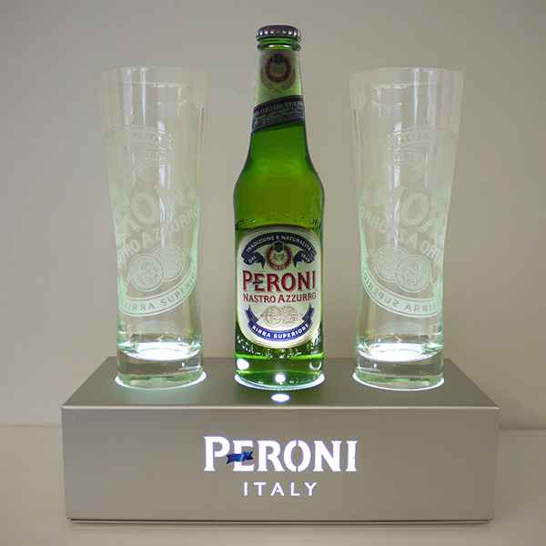Peroni Beer Bottle Glorifier Display
