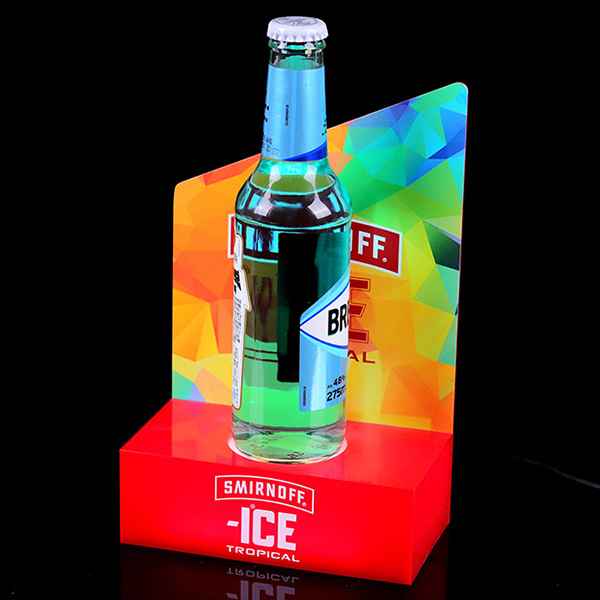 Smirnoff Ice Vodka Back Bar Bottle Display