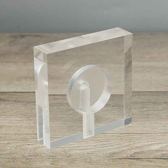 Coin Display Acrylic Block