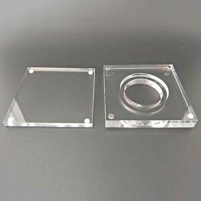 Coin Display Holder Stand with Magnetic Fasteners