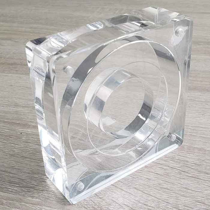 Square Magnetic Single Collectible Coin Case