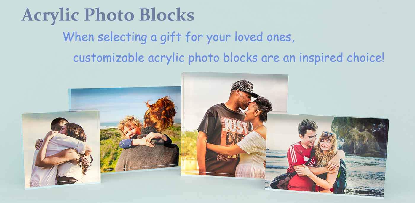 Custom Acrylic Photo Blocks