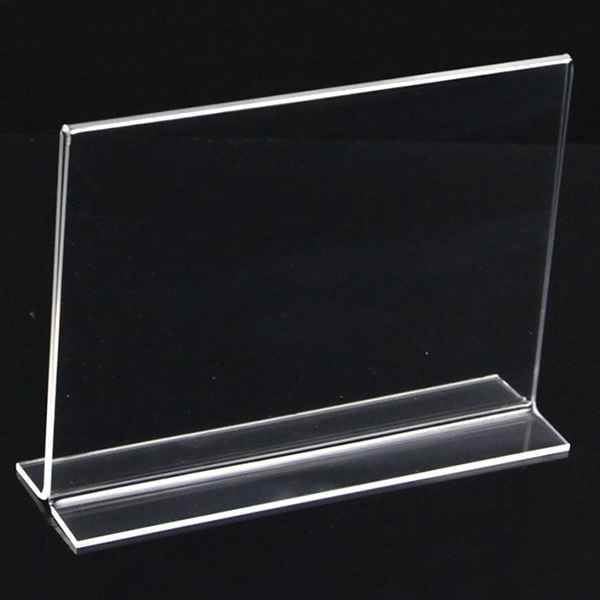 T Shape Double-Sided Desktop Display Holder