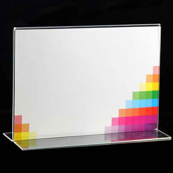 T Shape Double-Sided Desktop Display Holder