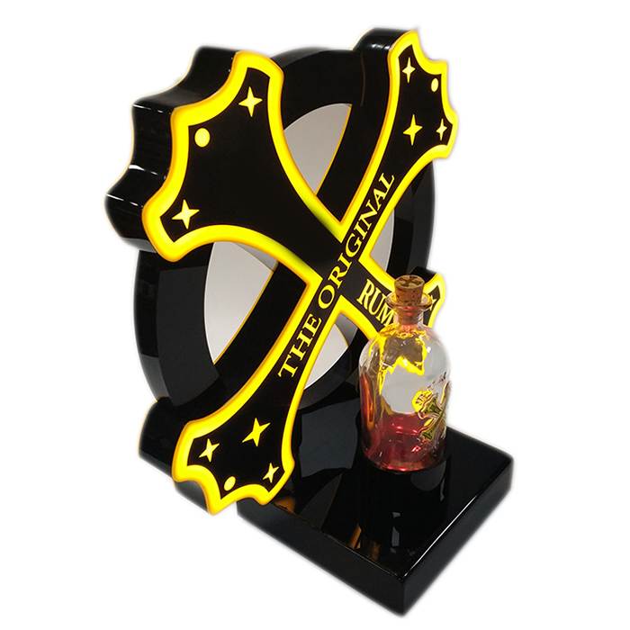 Bumbu Rum Back Bar Bottle Glorifier
