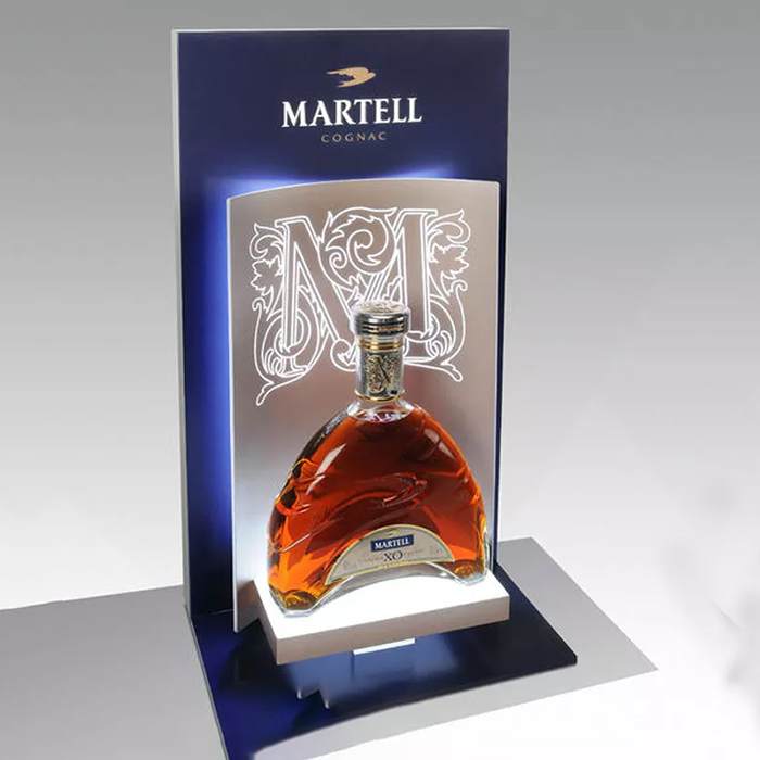 Martell XO Cognac Counter Single Bottle Glorifier