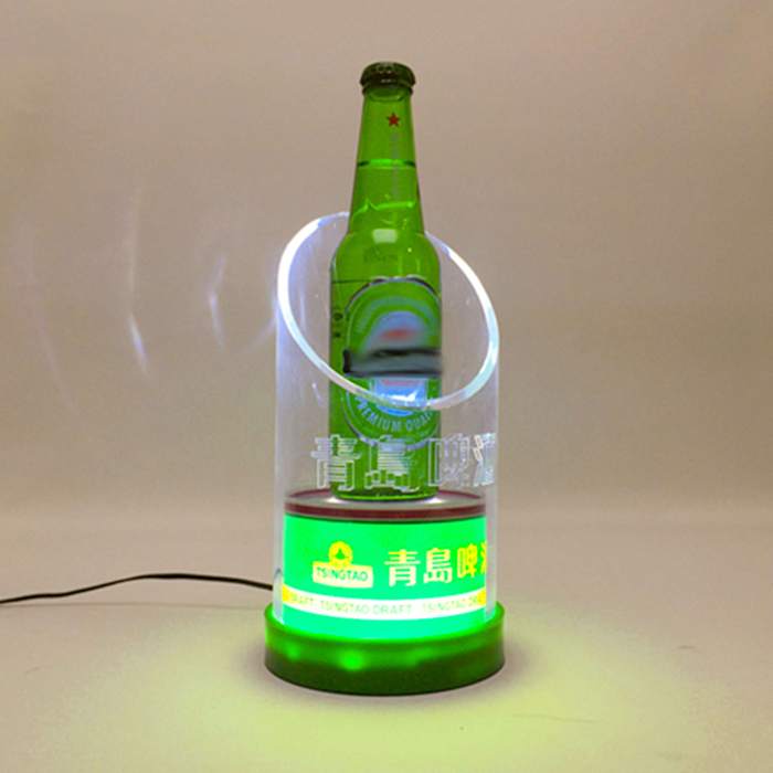 Tsingtao Beer Counter Led Bottle Glorifier