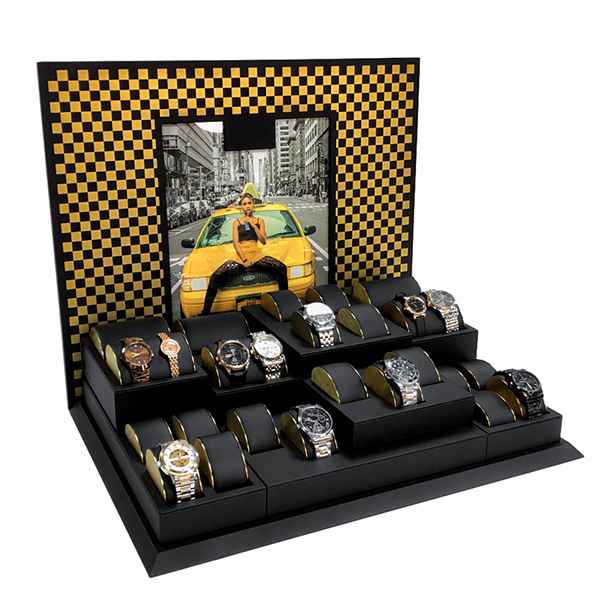 Counter-top Acrylic Watch Retail POS Display Stand Prop for Watch Display