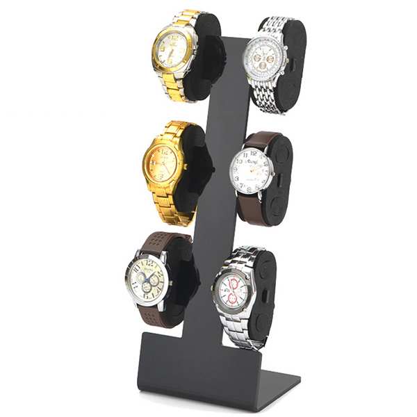 L Shape Acrylic Multi Watch Display Stand