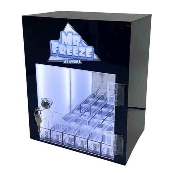 Aluminum Display Case for 24 Vape Juice Storage